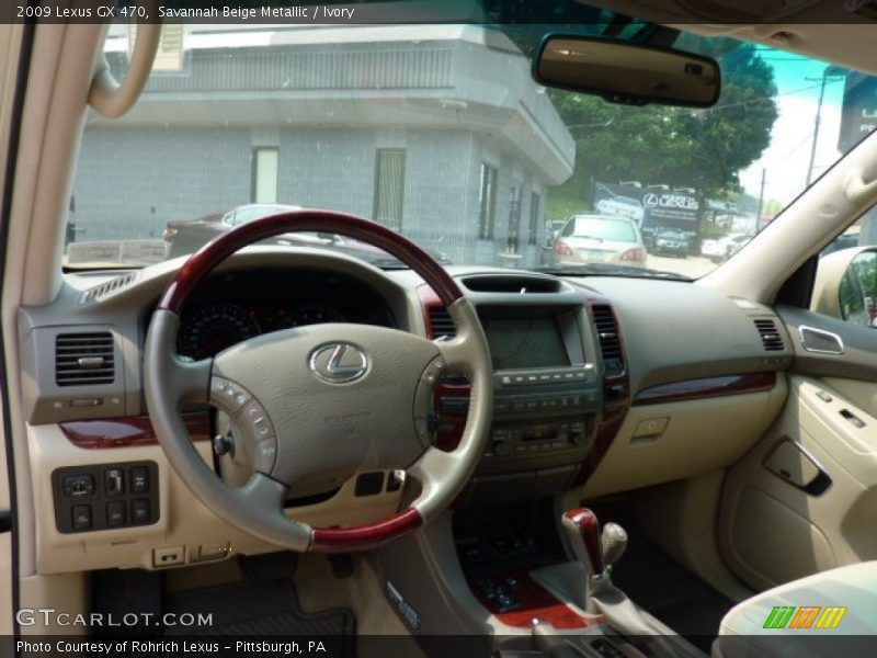 Savannah Beige Metallic / Ivory 2009 Lexus GX 470