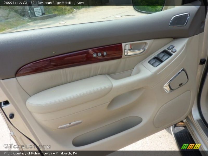 Savannah Beige Metallic / Ivory 2009 Lexus GX 470