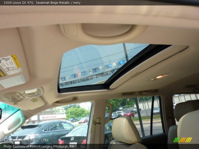 Savannah Beige Metallic / Ivory 2009 Lexus GX 470