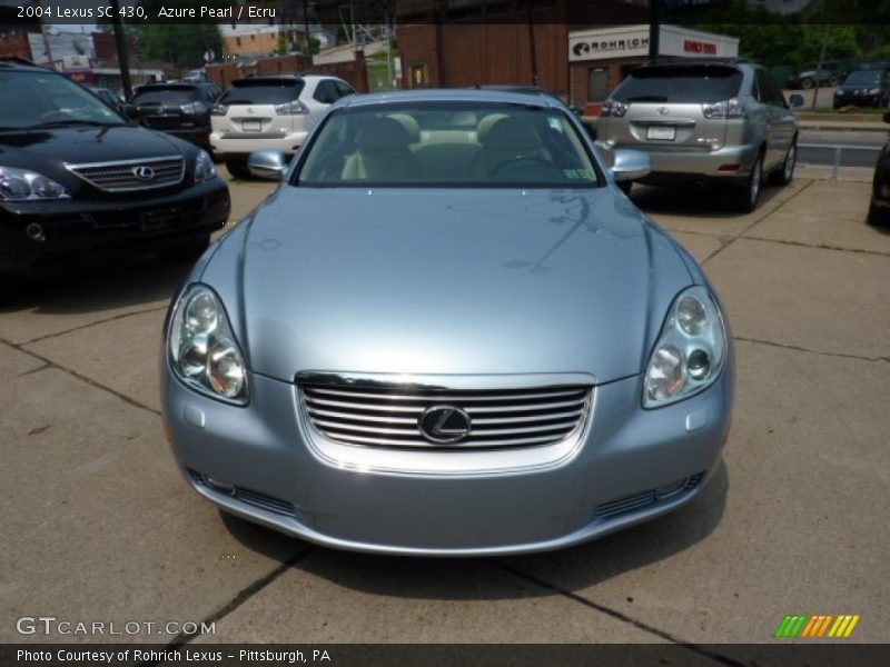 Azure Pearl / Ecru 2004 Lexus SC 430