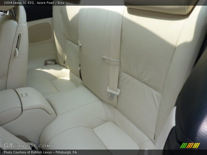 Azure Pearl / Ecru 2004 Lexus SC 430