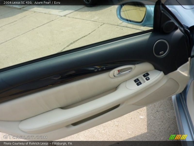 Azure Pearl / Ecru 2004 Lexus SC 430