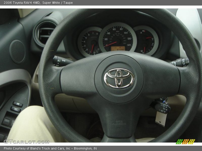 Super White / Taupe 2006 Toyota RAV4 4WD