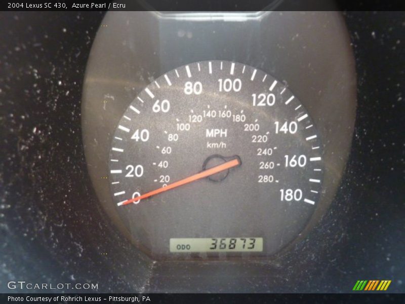 Azure Pearl / Ecru 2004 Lexus SC 430