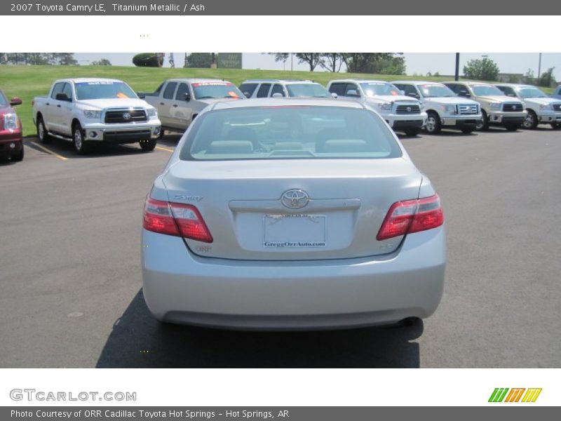 Titanium Metallic / Ash 2007 Toyota Camry LE