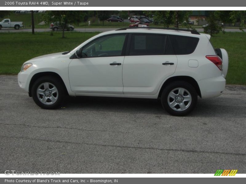 Super White / Taupe 2006 Toyota RAV4 4WD