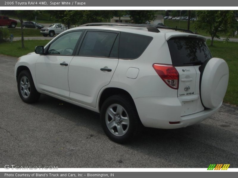 Super White / Taupe 2006 Toyota RAV4 4WD