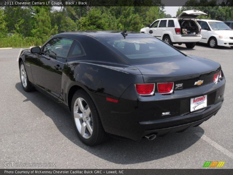 Black / Black 2011 Chevrolet Camaro LT Coupe
