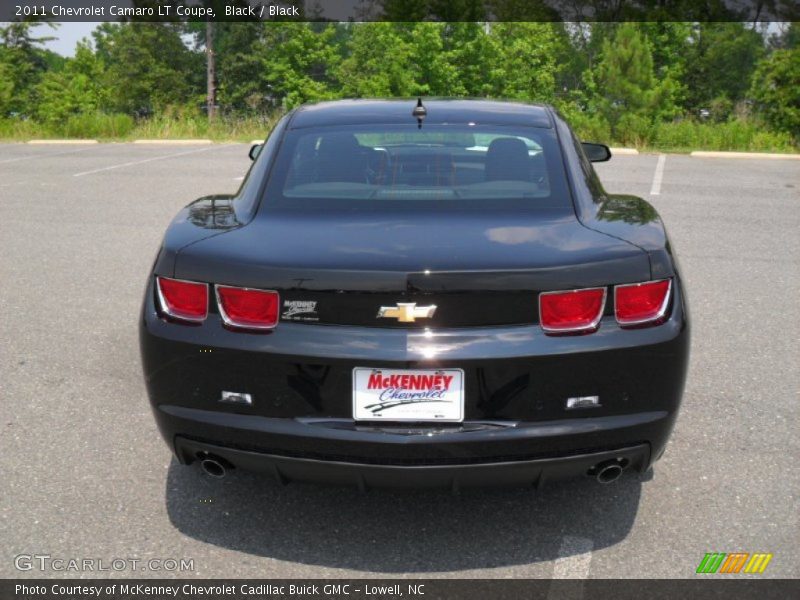 Black / Black 2011 Chevrolet Camaro LT Coupe
