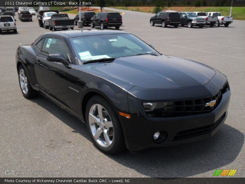 Black / Black 2011 Chevrolet Camaro LT Coupe