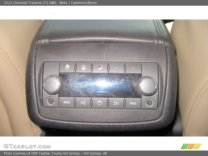 White / Cashmere/Ebony 2011 Chevrolet Traverse LTZ AWD