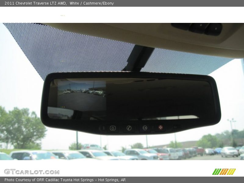 White / Cashmere/Ebony 2011 Chevrolet Traverse LTZ AWD