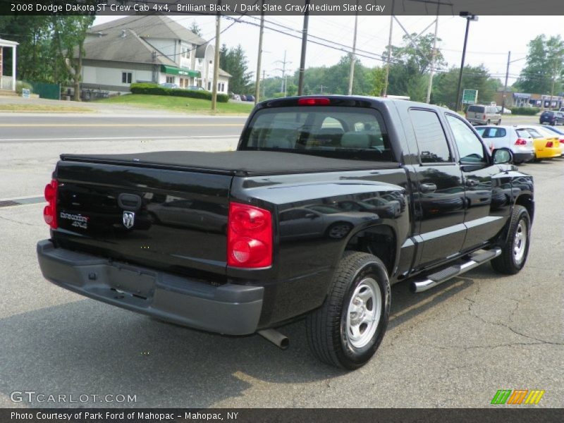  2008 Dakota ST Crew Cab 4x4 Brilliant Black
