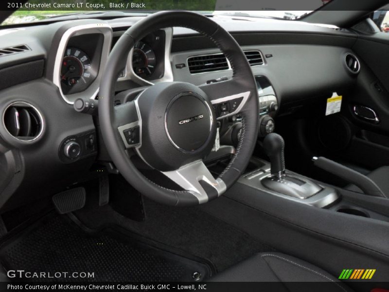 Black / Black 2011 Chevrolet Camaro LT Coupe