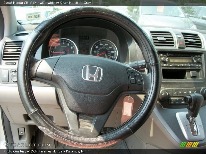 Whistler Silver Metallic / Gray 2008 Honda CR-V LX 4WD