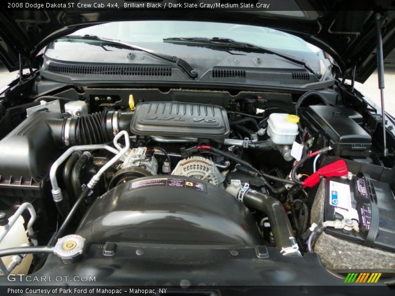  2008 Dakota ST Crew Cab 4x4 Engine - 3.7 Liter SOHC 12-Valve PowerTech V6