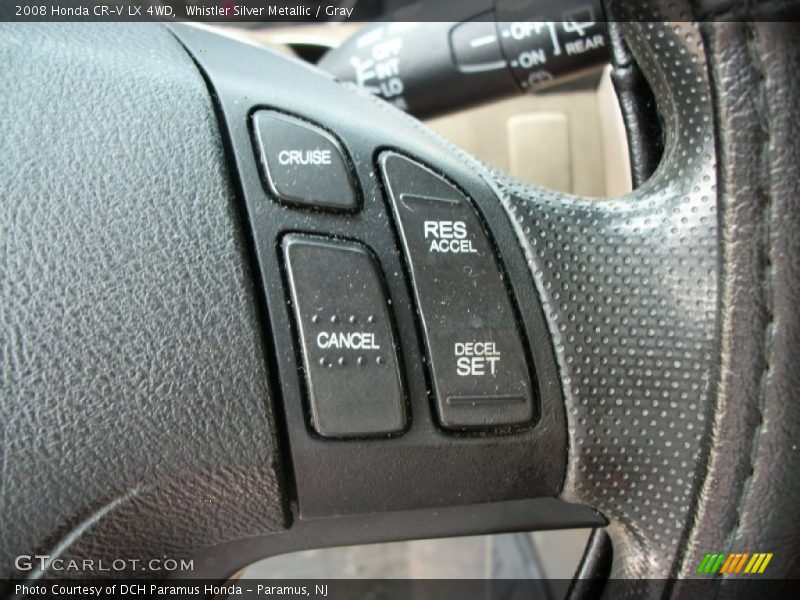 Whistler Silver Metallic / Gray 2008 Honda CR-V LX 4WD