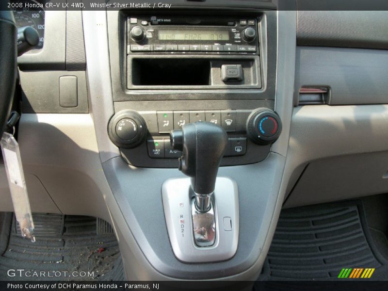 Whistler Silver Metallic / Gray 2008 Honda CR-V LX 4WD
