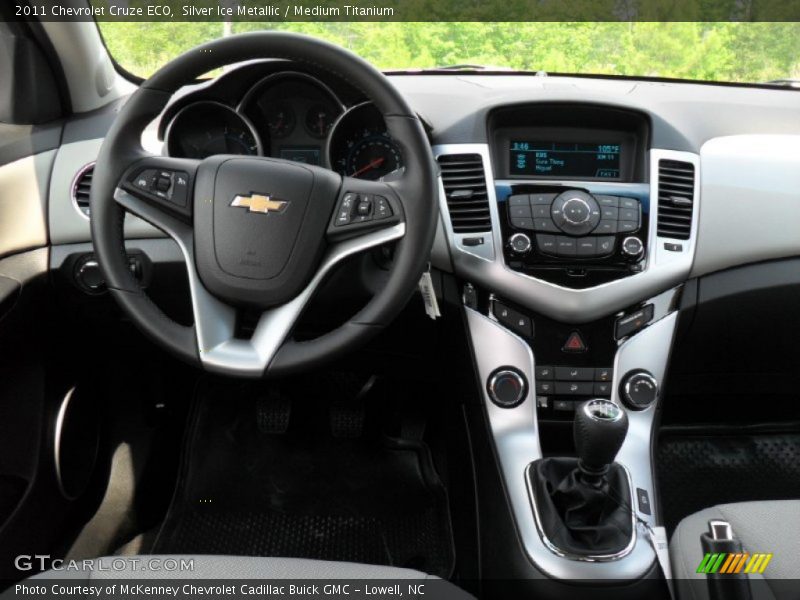 Dashboard of 2011 Cruze ECO