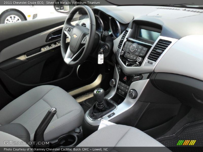 Dashboard of 2011 Cruze ECO