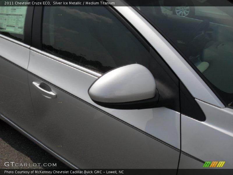 Silver Ice Metallic / Medium Titanium 2011 Chevrolet Cruze ECO
