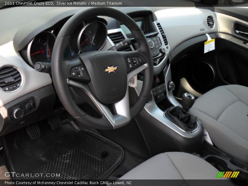 Medium Titanium Interior - 2011 Cruze ECO 