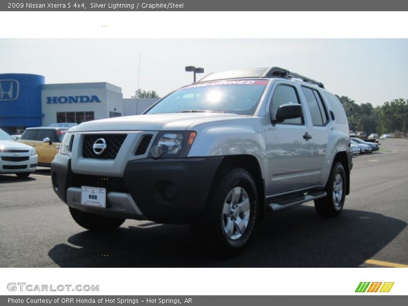 Silver Lightning / Graphite/Steel 2009 Nissan Xterra S 4x4