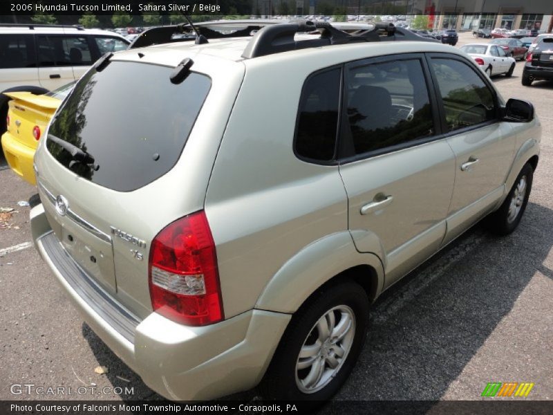 Sahara Silver / Beige 2006 Hyundai Tucson Limited