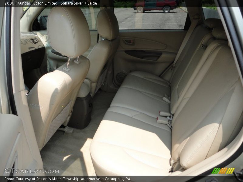 Sahara Silver / Beige 2006 Hyundai Tucson Limited