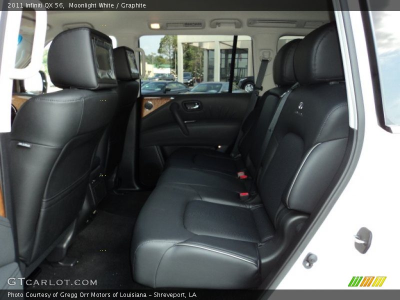  2011 QX 56 Graphite Interior