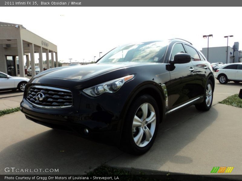 Black Obsidian / Wheat 2011 Infiniti FX 35