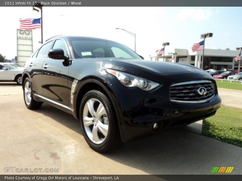 Black Obsidian / Wheat 2011 Infiniti FX 35