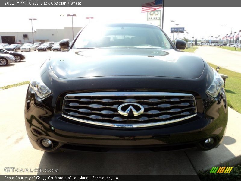 Black Obsidian / Wheat 2011 Infiniti FX 35