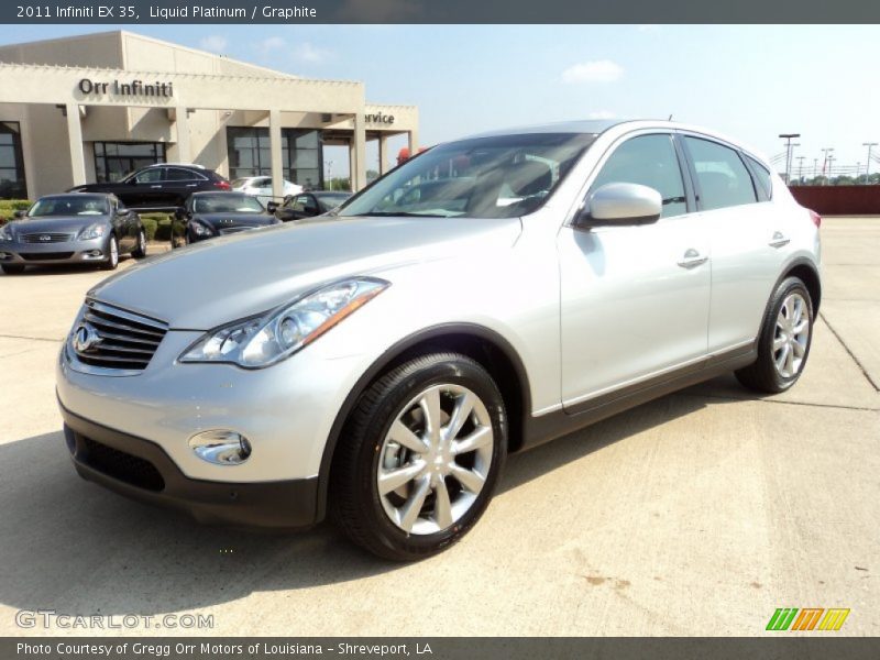 Liquid Platinum / Graphite 2011 Infiniti EX 35