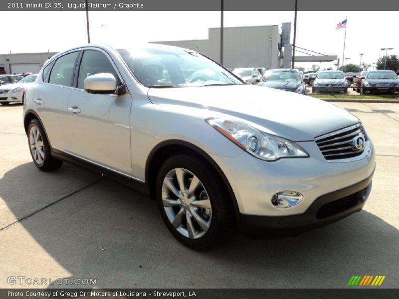 Liquid Platinum / Graphite 2011 Infiniti EX 35