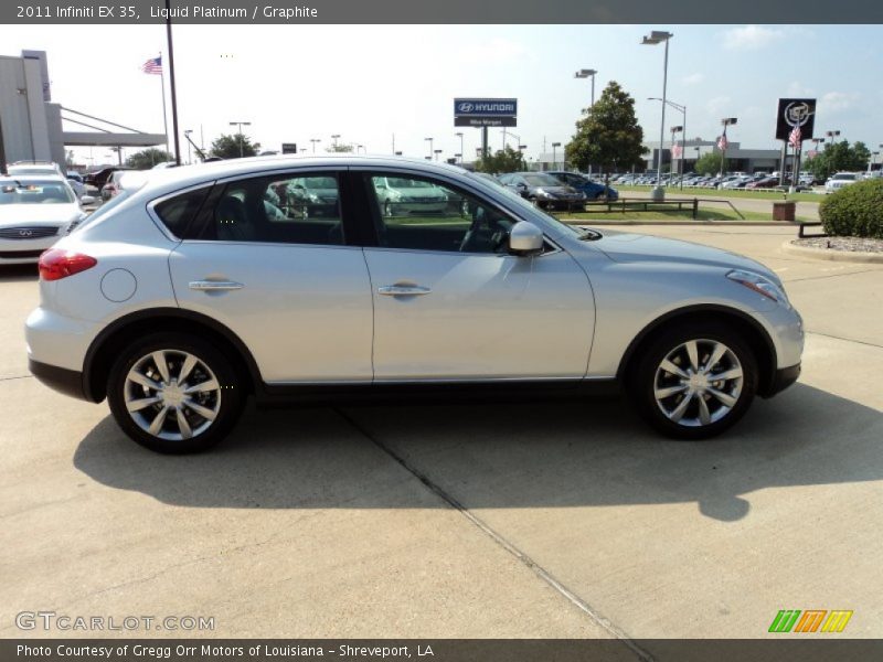 Liquid Platinum / Graphite 2011 Infiniti EX 35
