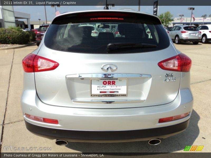 Liquid Platinum / Graphite 2011 Infiniti EX 35