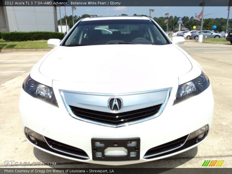 Bellanova White Pearl / Ebony 2012 Acura TL 3.7 SH-AWD Advance