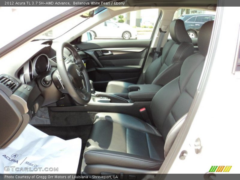  2012 TL 3.7 SH-AWD Advance Ebony Interior