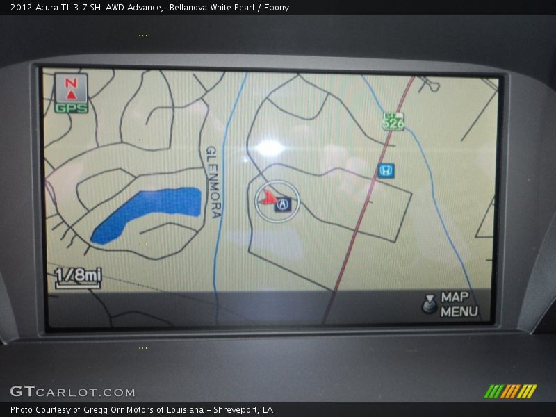 Navigation of 2012 TL 3.7 SH-AWD Advance