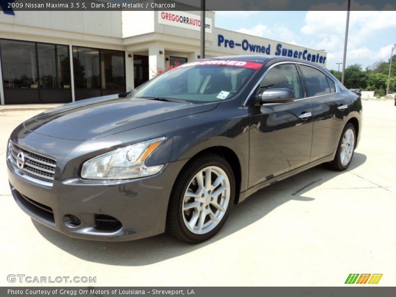 Dark Slate Metallic / Charcoal 2009 Nissan Maxima 3.5 S