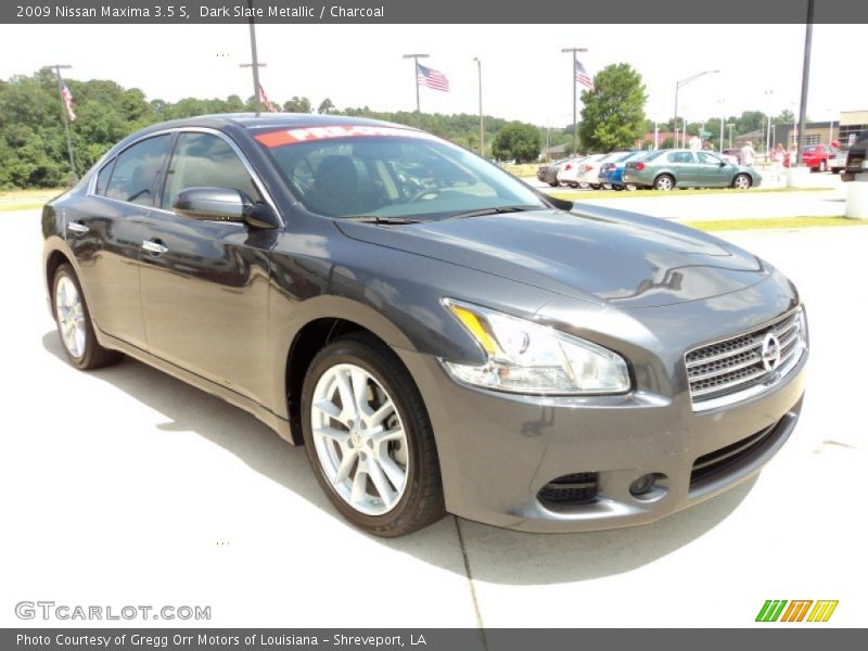 Dark Slate Metallic / Charcoal 2009 Nissan Maxima 3.5 S