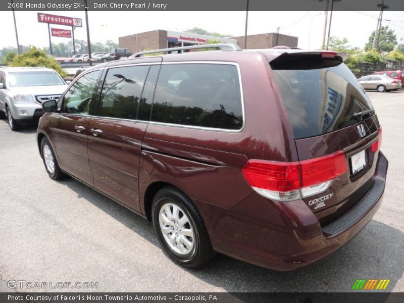 Dark Cherry Pearl / Ivory 2008 Honda Odyssey EX-L