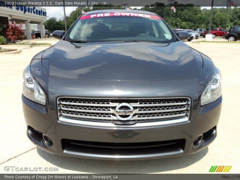 Dark Slate Metallic / Charcoal 2009 Nissan Maxima 3.5 S
