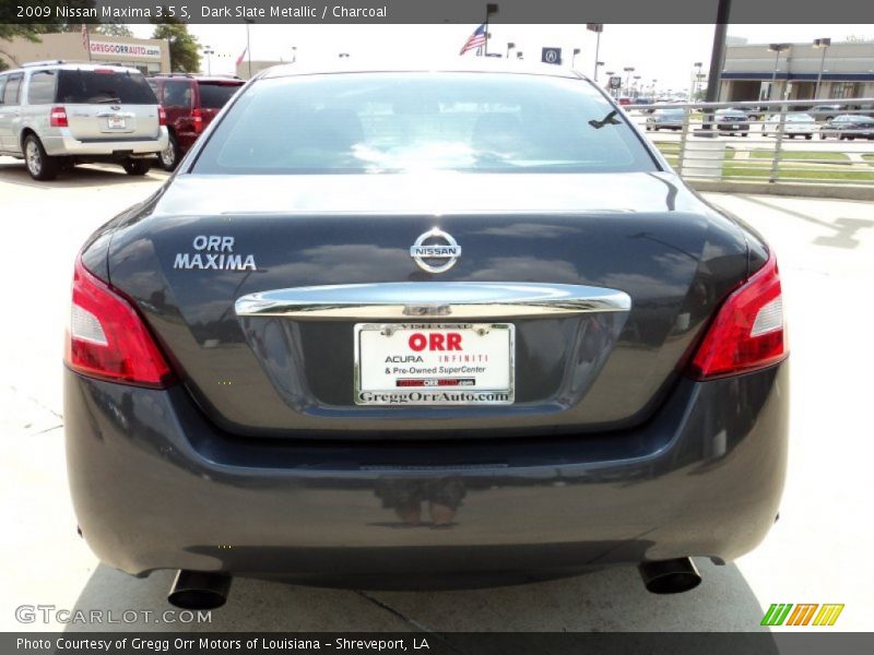 Dark Slate Metallic / Charcoal 2009 Nissan Maxima 3.5 S