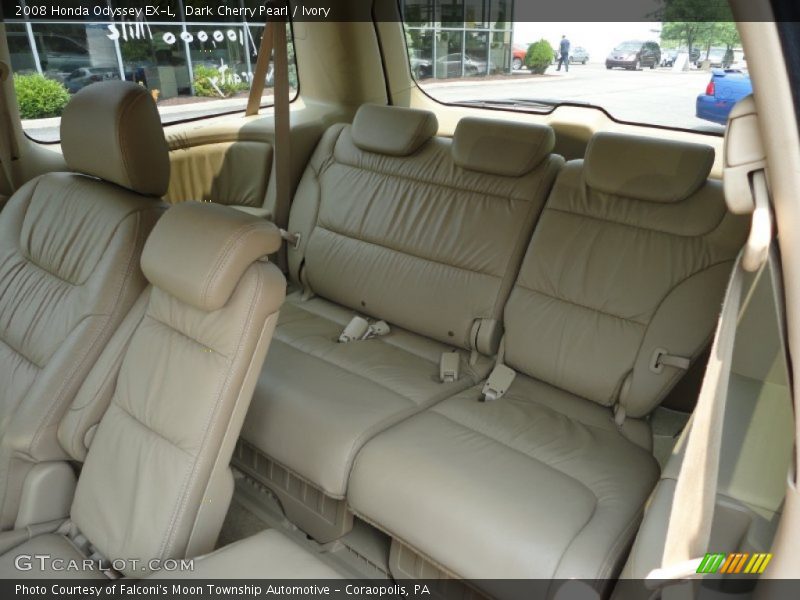Dark Cherry Pearl / Ivory 2008 Honda Odyssey EX-L