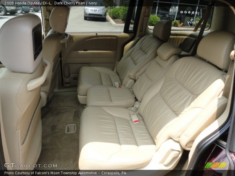 Dark Cherry Pearl / Ivory 2008 Honda Odyssey EX-L