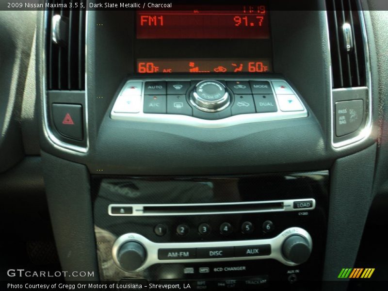 Dark Slate Metallic / Charcoal 2009 Nissan Maxima 3.5 S