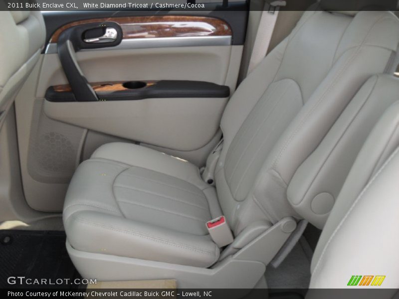 White Diamond Tricoat / Cashmere/Cocoa 2011 Buick Enclave CXL