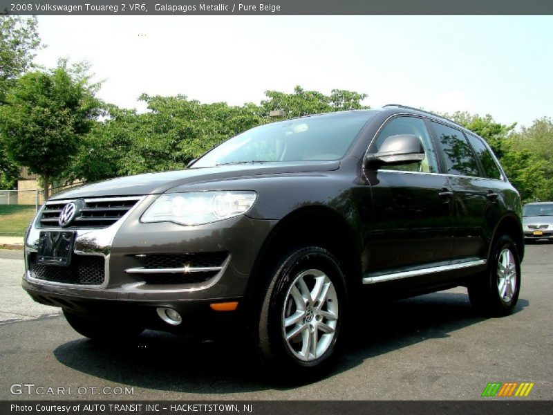 Galapagos Metallic / Pure Beige 2008 Volkswagen Touareg 2 VR6